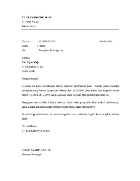 15+ Contoh Surat Niaga Perkenalan, Penawaran, Permintaan
