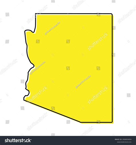 Arizona State Outline Images Browse 3615 Stock Photos And Vectors Free