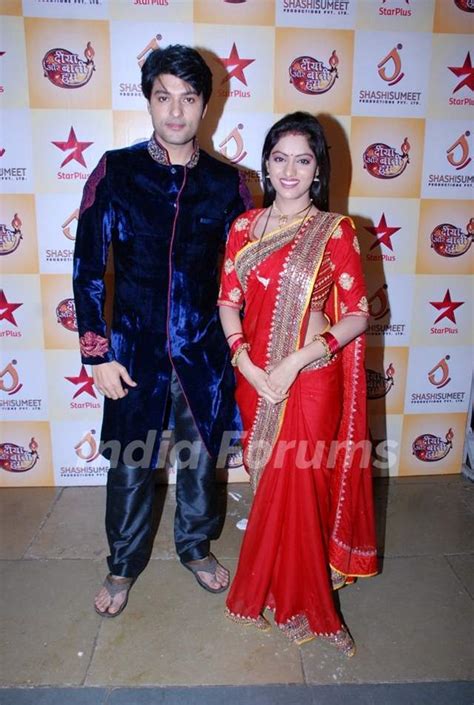 Anas Rashid And Deepika Singh Pose For The Camera Media