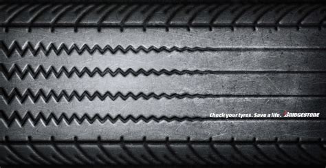 Bridgestone Print Advert By Leo Burnett Flatline Ads Of The World™