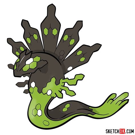 How to Draw Zygarde Mastering the Art of Pokémon Drawing