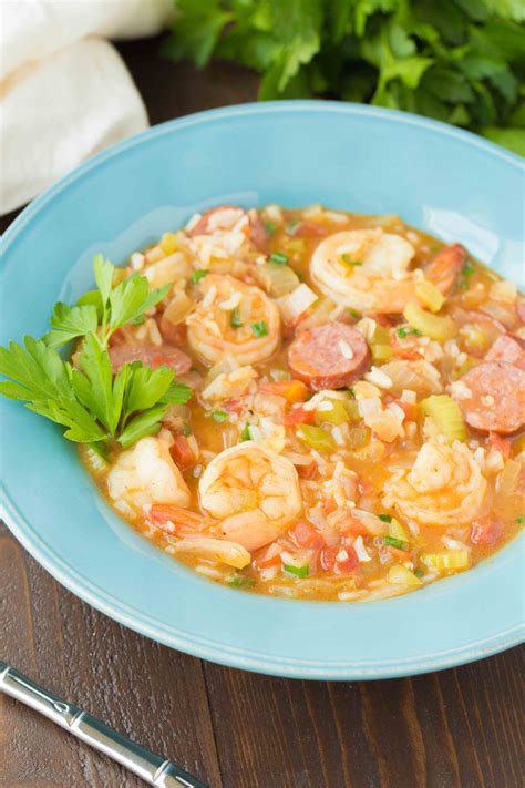 30 Minute Sausage And Shrimp Gumbo Recipe Video My Kitchen Craze