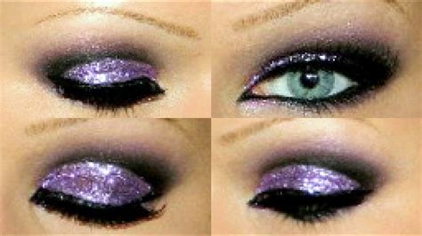Ljubicasta Sminka Sa Sljokicama Purple Make Up With Glitters Ana