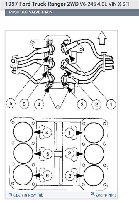 Ford V6 Engine Cylinder Diagram