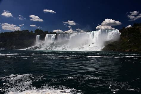 Falls Water Flow American Landscape Niagara Falls Great Lakes Pikist