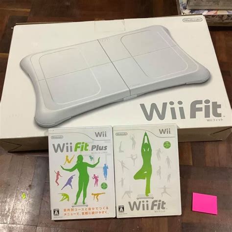 Wii Balance Board Wii Fit Plus วีฟิต สำหรับเครื่อง Wii และ Wii U แท้ Nintendo ฟรี แผ่นแท้ โซน