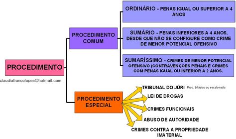 Procedimento Comum E Especial No Processo Penal Direito Processual