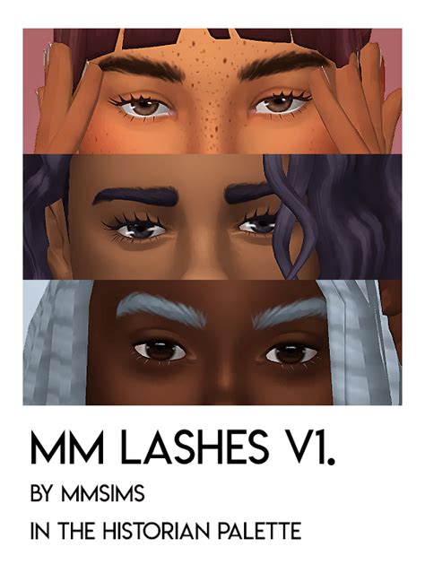 Sims 4 Eyelash Maxis Match V1 The Sims Book