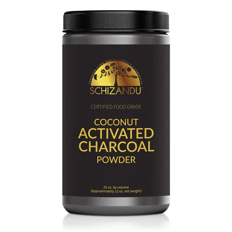 Certified Food Grade Organic Coconut Activated Charcoal Powder 25 Oz