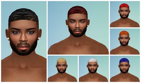 Black Guy Hairstyles Sims 4 Captions Beautiful