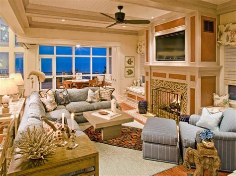 Elegant Coastal Living Room Hgtv