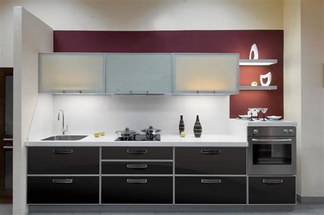 Aluminum Framed Kitchen Cabinets