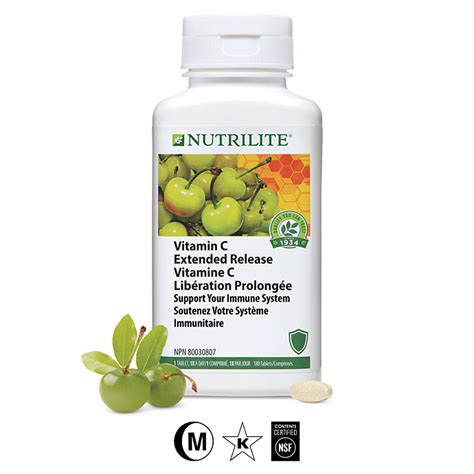 These are naturally associated with vitamin c in citrus fruits. Nutrilite™ Vitamin C Extended Release | Immunity ...