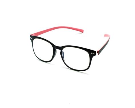 premium photo close up of eyeglasses over white background