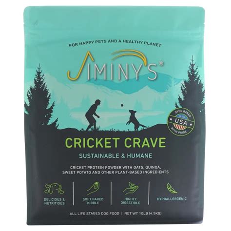 Crude protein comparison for dog food. Cricket Crave Dog Food - Dog Food Made From Cricket Protein