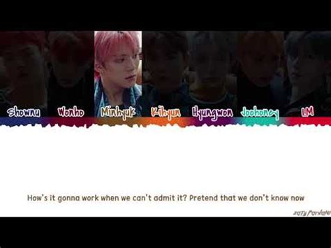 MONSTA X YOU CAN T HOLD MY HEART Lyrics Color Coded Eng YouTube