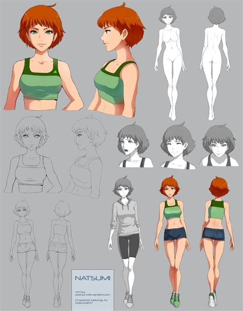 Character Model Sheet Female Character Design Character Design Sexiz Pix