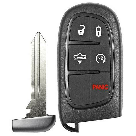 The newer the car is, the better security features the key had and therefore you can expect to pay more than $250 for a replacement key. Dodge Ram FCC ID GQ4-54T keyless entry remote key fob push button start car starter transmitter ...