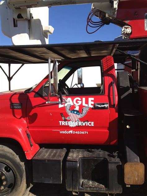 Eagle Tree Service Bucket Truck With A 60 Boom The Skys The Limit