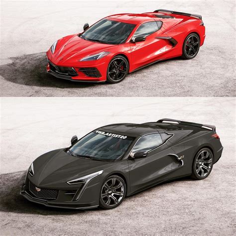 Mid Engined Cadillac Supercar Looks Like An Excellent C8 Corvette