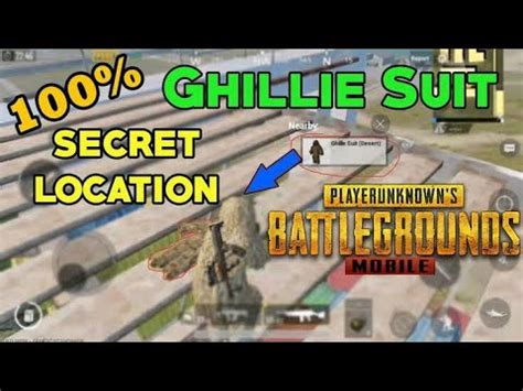 It can only be obtained from a care package. Where do you find ghillie suits in PUBG? - YouTube