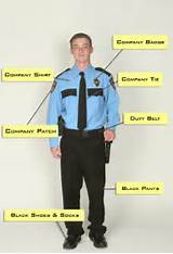 Security Company Uniform Policy Pictures