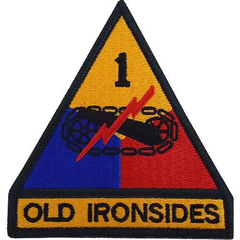 1st Armored Division Class A Patch Usamm