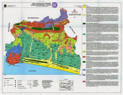 Peta Geologi Lembar Kebumen Terkenal Dengan IMAGESEE