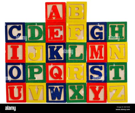 Baby Blocks Alphabet 3d