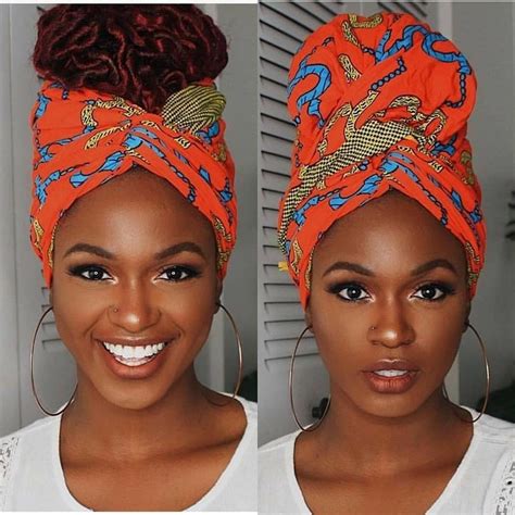 30 Afro Hair Wrap Styles Fashion Style