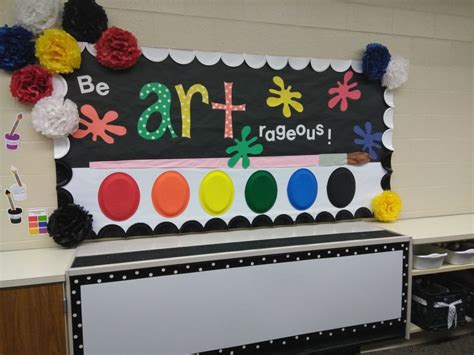 Art Bulletin Board Art Bulletin Boards Art Classroom Preschool