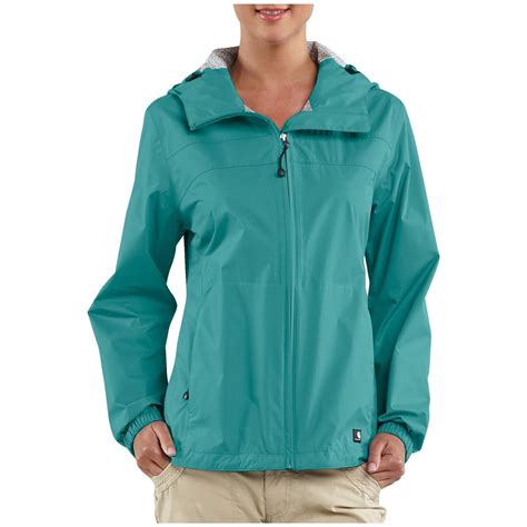 Womens Carhartt Downburst Waterproof Breathable Jacket 640252 Rain