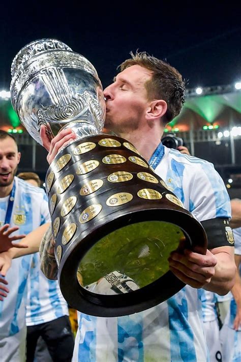 Lionel Messi Finally Ends His Trophy Drought As Argentina Beat Brazil