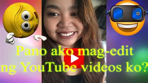 Pano Ko Mag Edit Ng Video Ko Filmora Tagalog Youtube