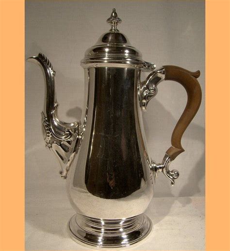 Birks Sterling Silver Coffee Pot Coffeepot 1950 Georgian Etsy Canada