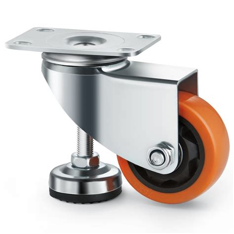 Vevor Leveling Casters Set Of 4 720 Lbs Total Load Capacity 3 Inches