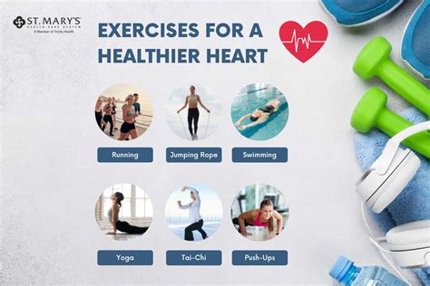 Top 3 Exercises For Better Heart Health St Marys Health Care System