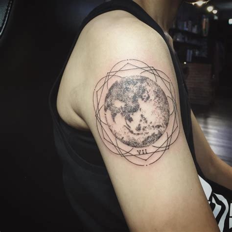 Black globe earth tattoo with message on body. 21+ Earth Tattoo Designs, Ideas | Design Trends - Premium ...