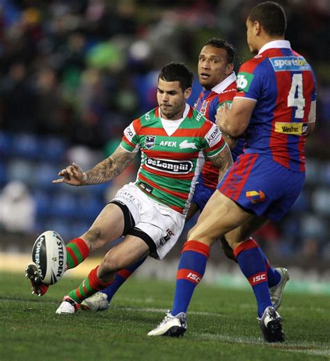 Do not miss south sydney rabbitohs vs newcastle knights game. Adam Reynolds Photos Photos: NRL Rd 26 - Knights v ...