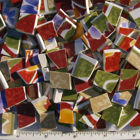 Multi Colored Earth Tone Mosaic Tiles 11 Vlb1109 Flickr