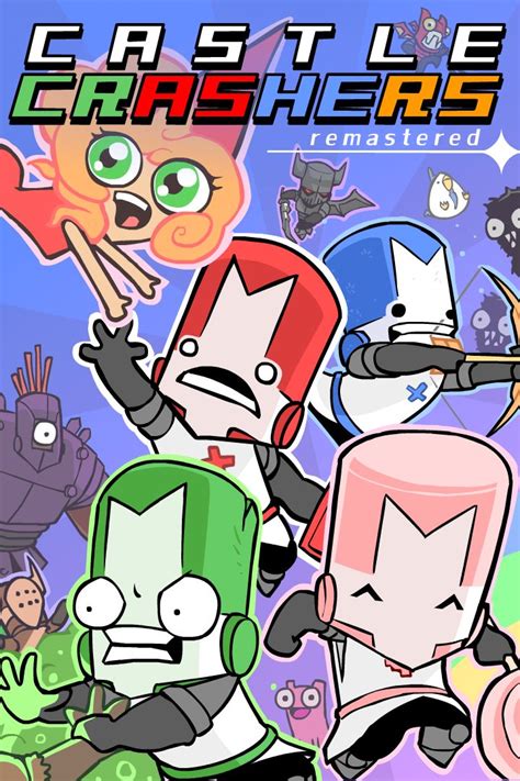 Castle Crashers Remastered 2015 Box Cover Art Mobygames