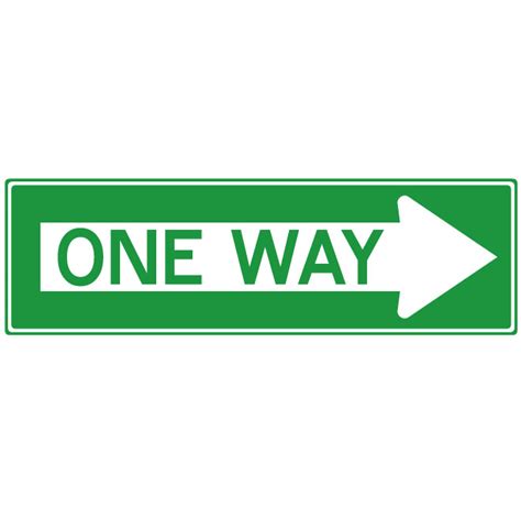 One Way Street Vector Sign Download At Vectorportal