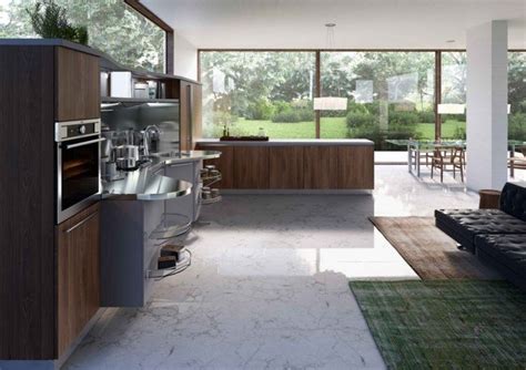15 Kitchens With Beautiful Marble Floors Housely