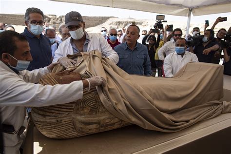 อียิปต์เปิดโลงศพโบราณ 2500 ปี 59 โลง พบ “มัมมี่” สภาพสมบูรณ์ราวเพิ่ง