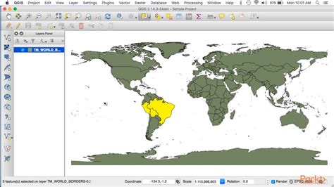 Qgis Python Programming Techniques Working With Selections Packtpub
