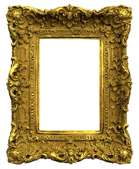 Antique Gold Picture Frames Antique Gold Frame Png Gold