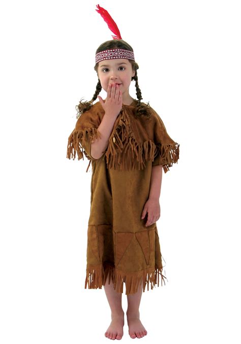 Girls Native American Costume Indian Halloween Costumes