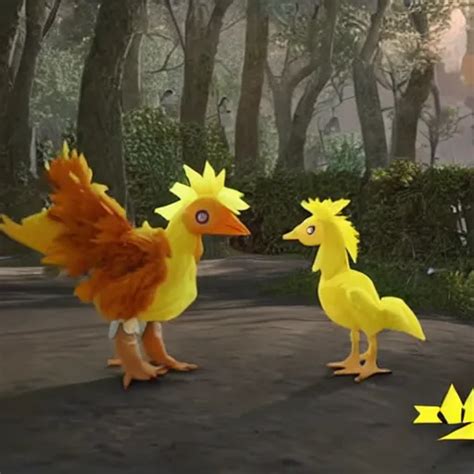 Chocobo Film Footage Stable Diffusion Openart