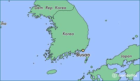 Where Is Busan South Korea Busan Busan Map