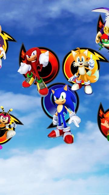 Sonic Heroes Riders Wallpapers By 9029561 On Deviantart Desktop Background